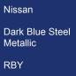 Preview: Nissan, Dark Blue Steel Metallic, RBY.